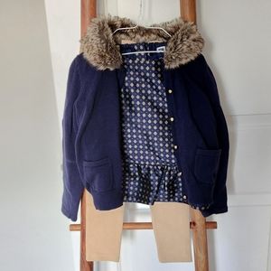 Janie and Jack pants, Top and sweater set